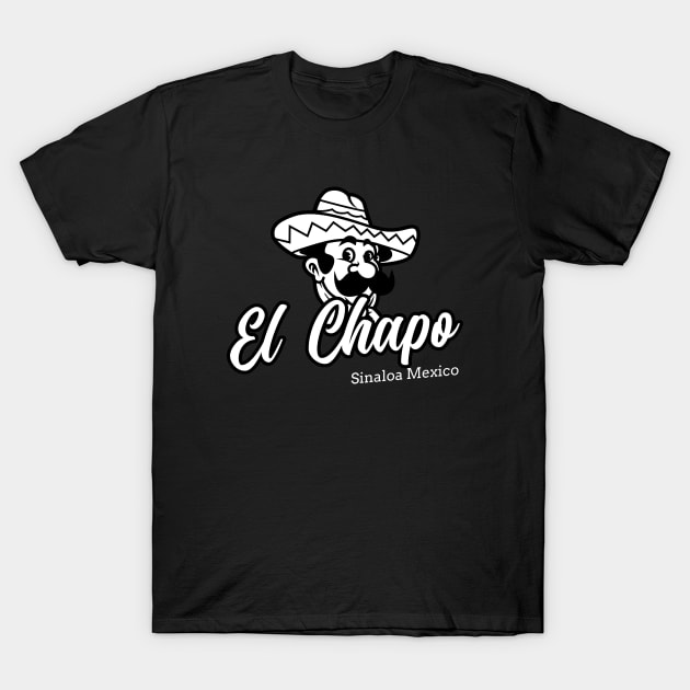 EL CHAPO GUZMAN T-SHIRT T-Shirt by Cult Classics